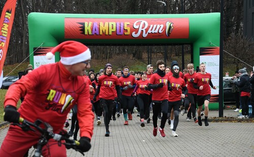 Zimowa rozgrzewka zaliczona – KampusRun 2024 za nami