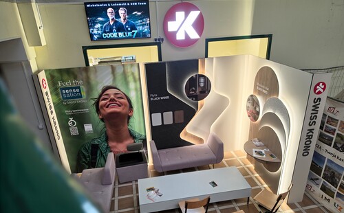Strefa chillu SWISS KRONO już czeka na studentów w budynku A-11