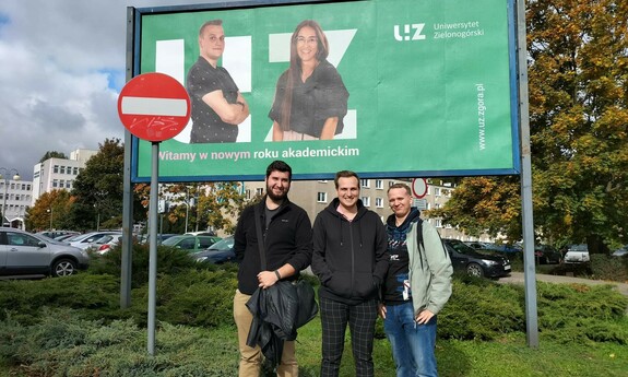 Zdjęcie z billboardem od Michała Filipa