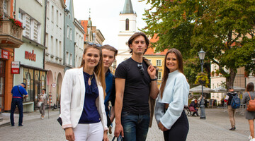 Sesja zdjęciowa ze studentami UZ do kampanii 2022/23; fot. M. Adamczewski