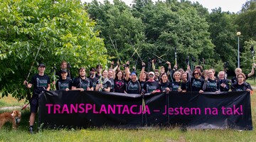 Nordic walking dla transplantacji